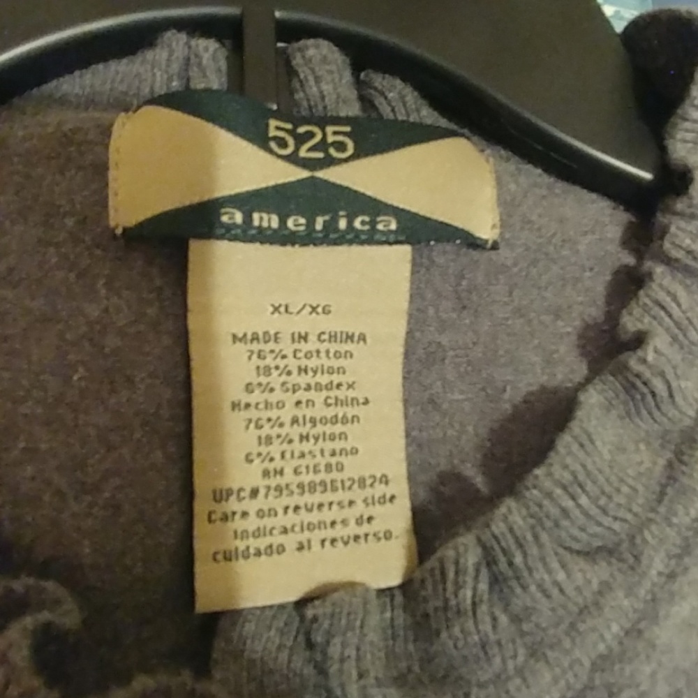 Cardigan small ruffle at neckline - Picture 5 of 6
